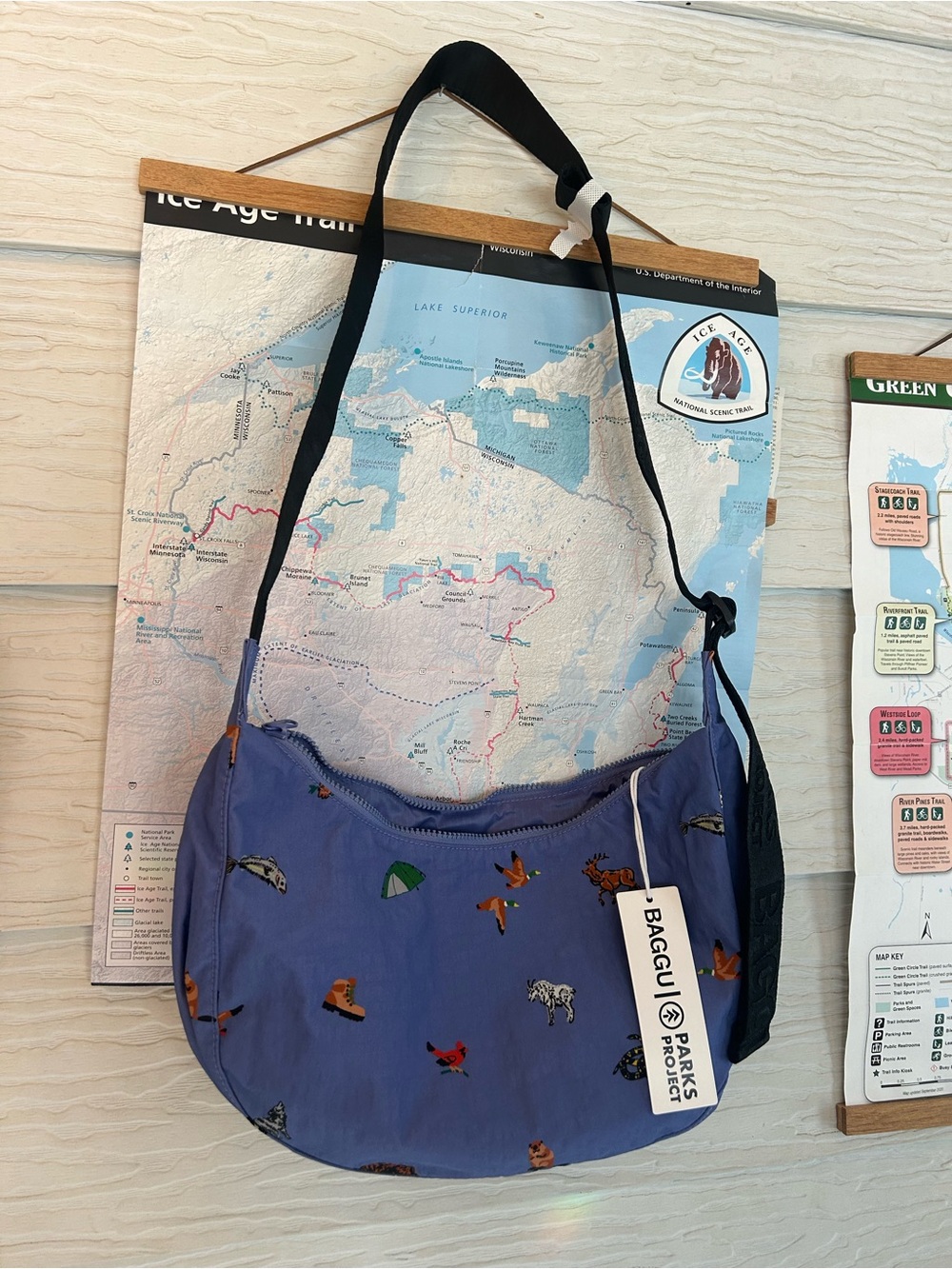 Baggu x Parks project medium crossbody